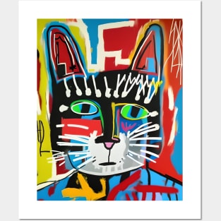 Pop Art Cat Posters and Art